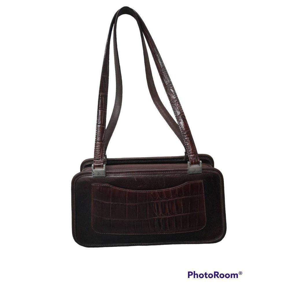 Brighton Leather Shoulder Bag Brown Western  Cowgirl Vintage  Classic